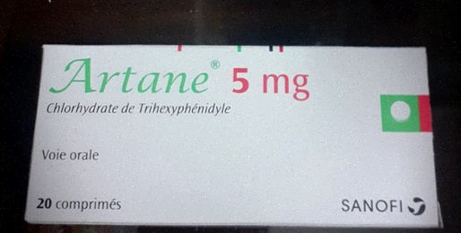 Artane trihexyphenidyle