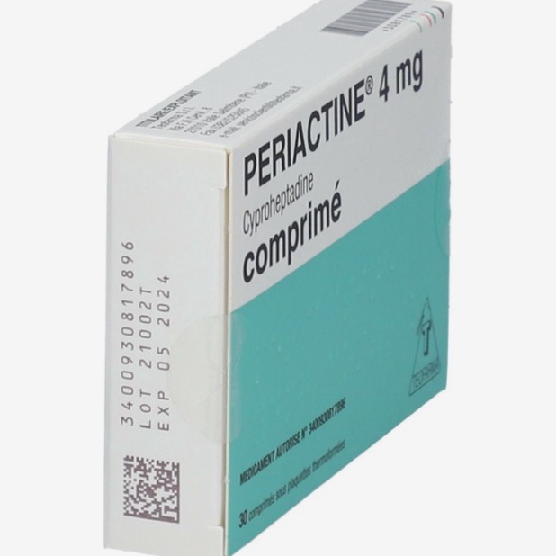 Periactin cyproheptadine
