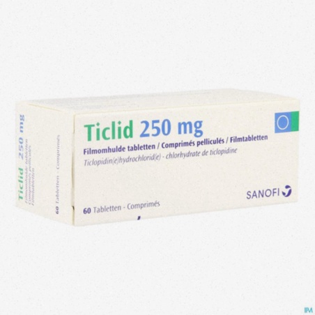 Ticlid ticlopidine